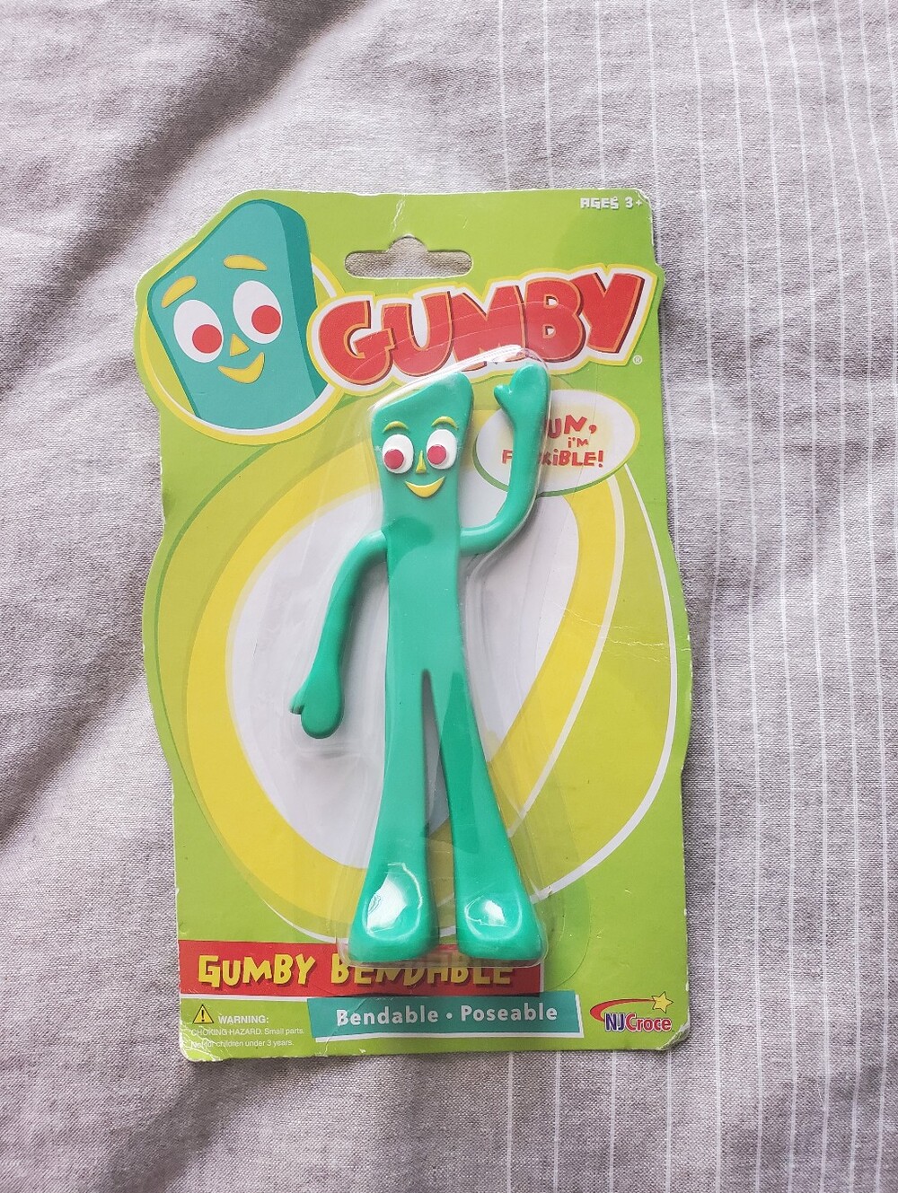 Classic Gumby Bendable Poseable Figure NIB 2014